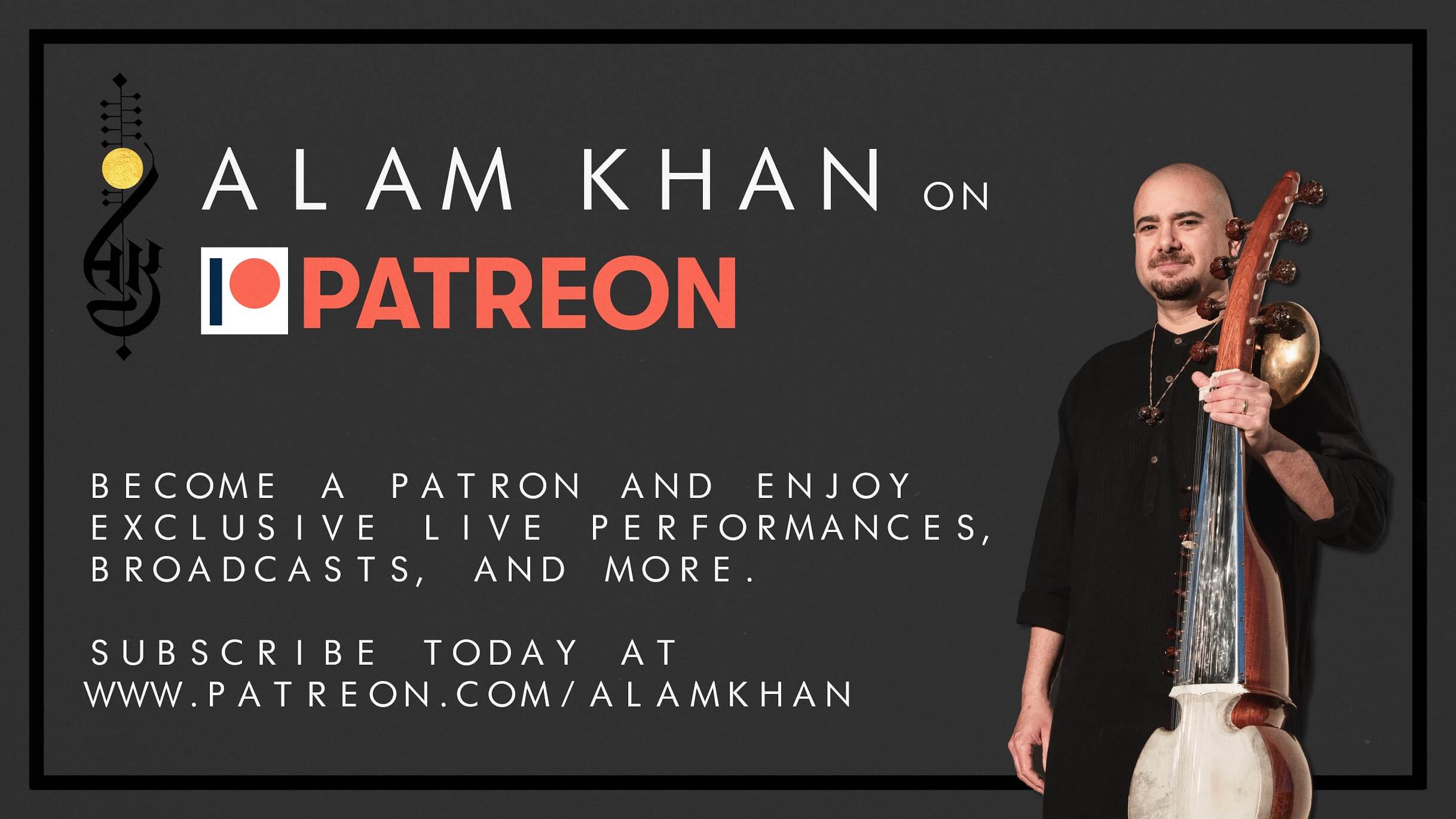 alam khan sarode instrument on patreon
